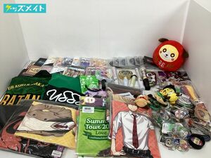 【同梱不可/現状】 歌い手 グッズ まとめ売り 浦島坂田船 缶バッジ アクキー 法被 ぬいぐるみ タオル 他