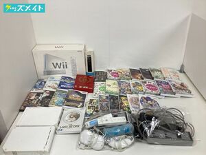 【同梱不可/ジャンク】 ゲーム Wii 本体 ソフト まとめ売り 星のカービィ ポケモン ドラゴンクエスト他