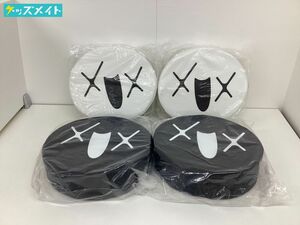 [ including in a package un- possible / unopened ]Vtuber.. san .ROF-MAO 1st Anniversary goods mascot design black & white cushion total 4 point 