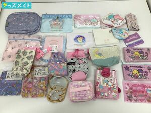 【現状】サンリオ リトルツインスターズ キキララ グッズ まとめ売り ポーチ エコバッグ 他 D / Sanrio