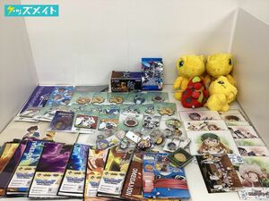 【現状】デジモンアドベンチャー グッズ まとめ売り ラバーコースター フィギュア ぬいぐるみ 缶バッジ 他