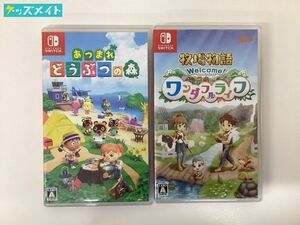 [ present condition ]Nintendo Switch soft Gather! Animal Crossing, ranch monogatari Welcome! one da Furla if
