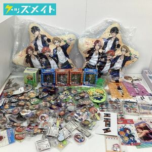 【現状】 あんさんぶるスターズ！ あんスタ グッズ まとめ売り Trickstar 缶バッジ クリアファイル クッション アクキー アクスタ 他