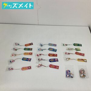 [ present condition ]Sanrio Sanrio physical training . series Hello Kitty netsuke strap set sale tennis volleyball part swim part other 