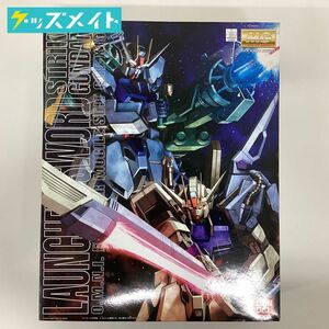 【未組立】機動戦士ガンダムSEED ランチャー/ソード ストライクガンダム 1/100スケール マスターグレードモデル プラモデル / ガンプラ