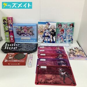 [ present condition ] VTuber tent Live goods set sale purple . Zion . month .... bell marine other acrylic fiber light stand tapestry other 