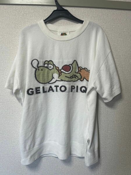 ジェラートピケ　ヨッシー　Tシャツ　ルームウェア