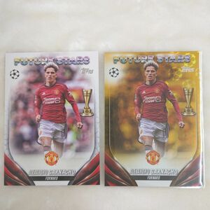 2023/24 Topps UEFA Club Competitions Base Card 　パラレルカード　ガルナチョ選手