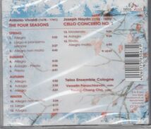 [CD/Telos]ヴィヴァルディ:ヴァイオリン協奏曲集「四季」Op.8他/V.パラシュケヴォフ(vn)&テロス・アンサンブル・ケルン 1996.6他_画像2