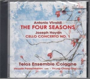[CD/Telos]ヴィヴァルディ:ヴァイオリン協奏曲集「四季」Op.8他/V.パラシュケヴォフ(vn)&テロス・アンサンブル・ケルン 1996.6他