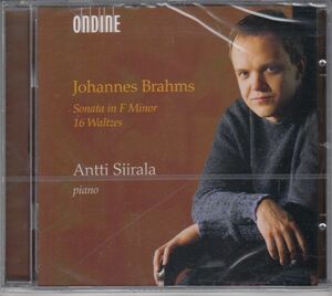 [CD/Ondine]ブラームス:ピアノ・ソナタ第3番ヘ短調Op.5-3&16のワルツOp.39/A.シーララ(p)