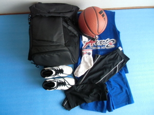 バスケットボール　リュック　ボール　ウェア　バッシュ　セット　まとめて　バッグ　使用期間少