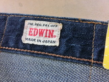 新品◆EDWIN/エドウィン◆JP.CLASSIC 日本製 ルーズストレートデニム◆EJP04-146◆31インチ◆9,450円 ジーンズ ジーパン アメカジ_画像7