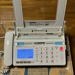 ★☆Panasonic パナソニック★KX-PD303-W★KX-FKD403★パーソナルファックス★ファクシミリ★FAX★電話機☆★の画像5