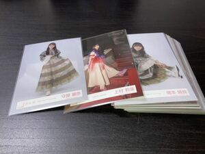 櫻坂46 [油を注げMV衣装+小林由依卒業コンサート　ライブ衣装+カラーデニム] ランダム生写真 まとめ売り　40枚以上　守屋麗奈　上村莉菜　