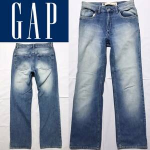 即落送料無料★ OLD GAP オールド ギャップ 90年代 デニム ジーンズ 30 アメカジ ワーク ミリタリー ストリート 古着 ヴィンテージ 加工