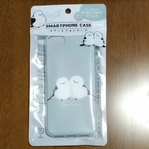 iPhoneケース　スマホケース　シマエナガ　未使用