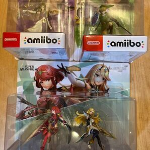 【新品未開封】amiibo ゼルダ　リンク　ホムラ　ヒカリ　大乱闘スマッシュブラザーズ　アミーボ