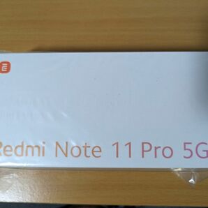 【新品】 Redmi Note 11 Pro 5G 128GB polar white
