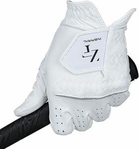  Zero Fit in spiral Golf glove left hand for ( right profit .) white zerofit 24cm