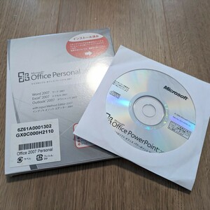 【未使用】MS Office Personal 2007 & Powerpoint 2007