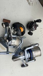 釣り具 リール SHIMANO DAIWA 含む4点セット　ジャンク品渡し　