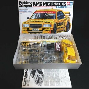 XB785△タミヤ/1/24スポーツカーシリーズ/プラモデル/プロマルクト・ザクスピードメルセデスCクラスDTM/CLK-GTR/ 計2点 / 未組立 /現状渡しの画像2