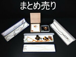 XB808△レディース用 / アクセサリー / 珊瑚 / 本真珠 など / ブローチ / ネックレス // まとめ売り // 美品