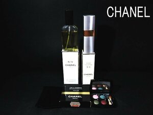 XB905△CHANEL/シャネル/No19/オードトワレ/50ml/パルファム/50ml/アイシャドウ/ 計3点 /レディース用/ 香水 コスメ / 美品 / 現状渡し