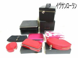 XB742^ Yves Saint-Laurent / make-up box / pouch / various // total 8 point // make-up pouch / Eve sun rolan / set sale / unused 