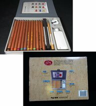 XB887△画材用品 / 顔彩 / 絵具 / 筆類 / 絵墨 / アート 絵画 / まとめ売り /未使用＆中古品_画像10