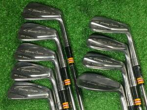 hvc-671 中古　ヴィンテージ品　マグレガー/Jack Nicklaus Tourney Custom SS1　#3,#4,#5,#6,#7,#8,#9,PW,SW　9本セット　純正スチール