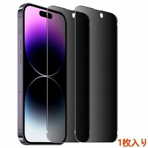 iPhone14plus 覗き見防止強化ガラス保護フィルム プライバシー保護に 液晶画面保護 指紋防止 油、汚れ、傷防止に 落下破損防止