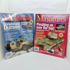 [ foreign book ]MILITARY Miniatures No.30 No41 2 pcs. 