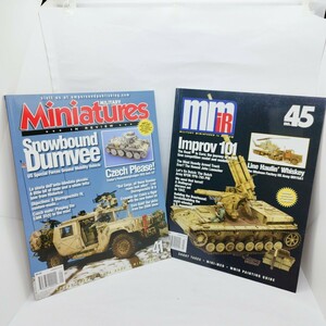 【洋書 中古品】MILITARY Miniatures No.41 No.45 2冊