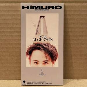 ◇状態良好!廃盤/8cmシングルCD◇氷室京介 Kyosuke Himuro / Dear Algernon (XT10-2222) BOWY 短冊 1988年発売◇歌詞カード付