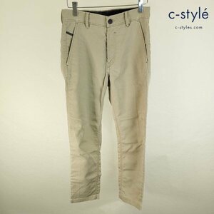 F135a [人気] DIESEL ディーゼル パンツ 26 ベージュ SLIM-CHINO-M-NE 0685E | ボトムス G