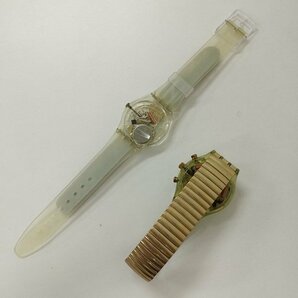 O136a [セット] Swatch スウォッチ 腕時計 クリア CIGAR GK250 GOLDEN GLOBE AG1992 | ファッション小物 Nの画像4