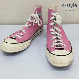 O202b [人気] CONVERSE コンバース スニーカー 27.5cm ピンク ALL STAR CHUCK TAYLOR 70 HI ハイカット 164947C | シューズ G