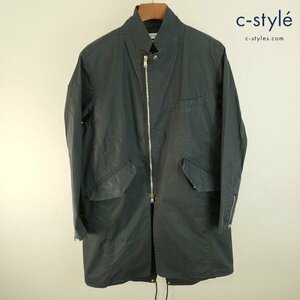 O156b [人気] nonnative ノンネイティブ トラベラーコート 1 ネイビー コットン100% NN-J2705 | アウター N