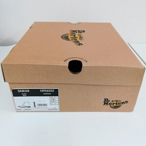 O013 [人気] Dr.Martens ドクターマーチン DAMIAN UK8 ブラック 6ホールブーツ 14956002 | G★の画像8