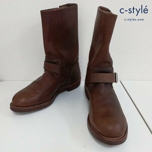 O395c [人気] REDWING レッドウィング エンジニアブーツ 29cm ブラウン 2991 革 made in USA | シューズ G