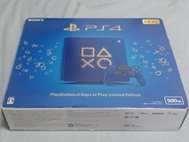 PS4 本体 CUH 2100A Days of Play Limited Edition FW 9.00以下_画像1