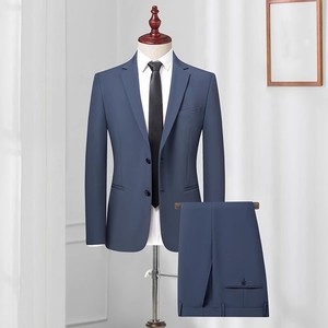 S1506-M グレー/新品スーツカンパニー スーツ セットアップ ジャケット パンツ 高品質 細身 春秋 ビジネス メンズ セットアップ 