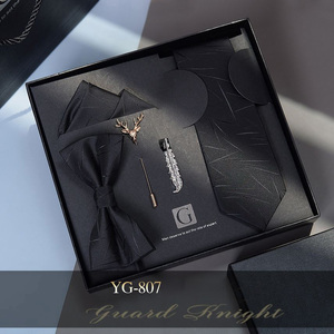 G807 新品 メンズ ネクタイ 5点セット 高品質 フォーマル ネクタイ 蝶ネクタイ ネクタイピチーフ ビジネス 礼装 礼服 結婚式 