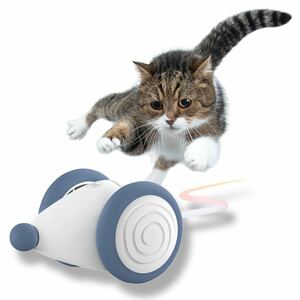  кошка приятный . кошка игрушка 2024 год версия мышь wi Kid * мышь * плюс один человек развлечение USB зарядка кошка Chan. баловство ...( голубой )