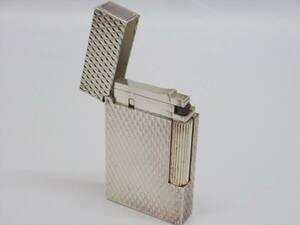 *S.T.Dupont Dupont lighter silver color USED