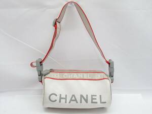 ◆CHANEL シャネル スポーツ 筒型 ポーチ 