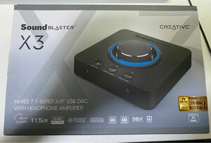 CREATIVE Sound Blaster X3 SB-X-3 USB DAC