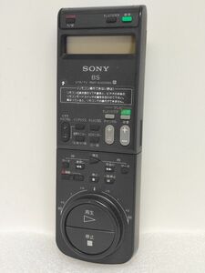【動作確認済】SONY（ソニー）Hi8デッキ EV-BS3000用純正リモコン